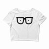 kacamata Crop Top