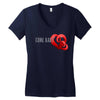 Come Baby Women's V-Neck T-Shirt