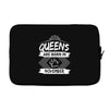 Queens Are Born In November Laptop sleeve