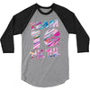 team 10 miami wawes 3/4 Sleeve Shirt