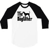 the dogfather bluetick coonhound 3/4 Sleeve Shirt