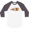 quadruple dip towe 3/4 Sleeve Shirt