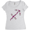 violet sagitarius Women's Triblend Scoop T-shirt