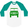 defender land rover 3/4 Sleeve Shirt