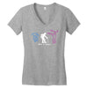 avin it medium aging clubber Women's V-Neck T-Shirt