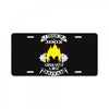 I Train In 300x Gravity Like Saiyan License Plate