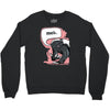 meh says honey badger Crewneck Sweatshirt