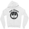 cat crazy Zipper Hoodie