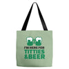 st. patrick's day titties and beer Tote Bags