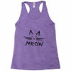 MEOW CAT Racerback Tank