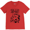 oh my god i am so retro V-Neck Tee
