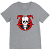 frankenskull hellion logo V-Neck Tee