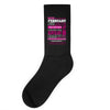 quens are born in february Socks