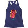 cool hotdog Racerback Tank