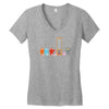 how they died Women's V-Neck T-Shirt