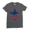 usa star Ladies Fitted T-Shirt