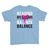 Reading Yoga Wine Balance Youth Tee