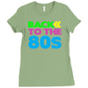 back to the 80s Ladies Fitted T-Shirt