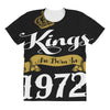 kings are born in 1972 All Over Women's T-shirt