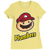 plumbers Ladies Fitted T-Shirt