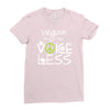 vegan for the voiceless Ladies Fitted T-Shirt