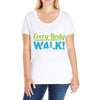 every body walk Ladies Curvy T-Shirt
