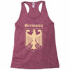germany deutschland bundesadler berlin Racerback Tank