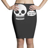 i live inside your face skull Pencil Skirts