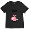 Estimated Delivery September Baby Girl V-Neck Tee