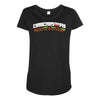conscious and fly Maternity Scoop Neck T-shirt