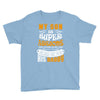 My Son Is Super Awesome His Daddy Youth Tee