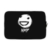 white nmp Laptop sleeve