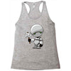 i'm so happy Racerback Tank