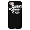 vorsicht kampfhund  funny iPhone 8