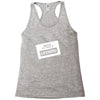 my name is awesome Racerback Tank