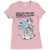 doctor who haynes manual critical dalek Ladies Fitted T-Shirt