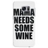 mamma needs some vino divertente Samsung Galaxy S7 Edge