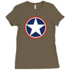 star us america  independence Ladies Fitted T-Shirt