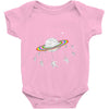 saturn go round Baby Onesie