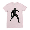 black panther Ladies Fitted T-Shirt
