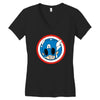 angry captain Women's V-Neck T-Shirt