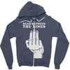 read between the lines Zipper Hoodie