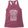 I Am An April Woman Racerback Tank