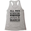 all men are created equal march Racerback Tank