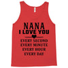 I Love You Nana Tank Top