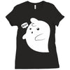 boo! Ladies Fitted T-Shirt