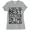 sister joke Ladies Fitted T-Shirt