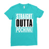 pubg - straight outta pochinki Ladies Fitted T-Shirt