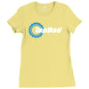 top dad mens funny novelty Ladies Fitted T-Shirt