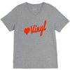 love vinyl V-Neck Tee